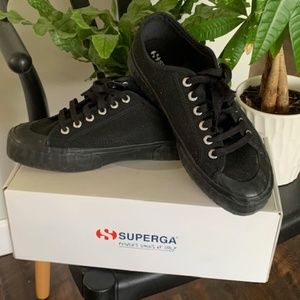 Superga 2630 Stripe sneakers, Full Black